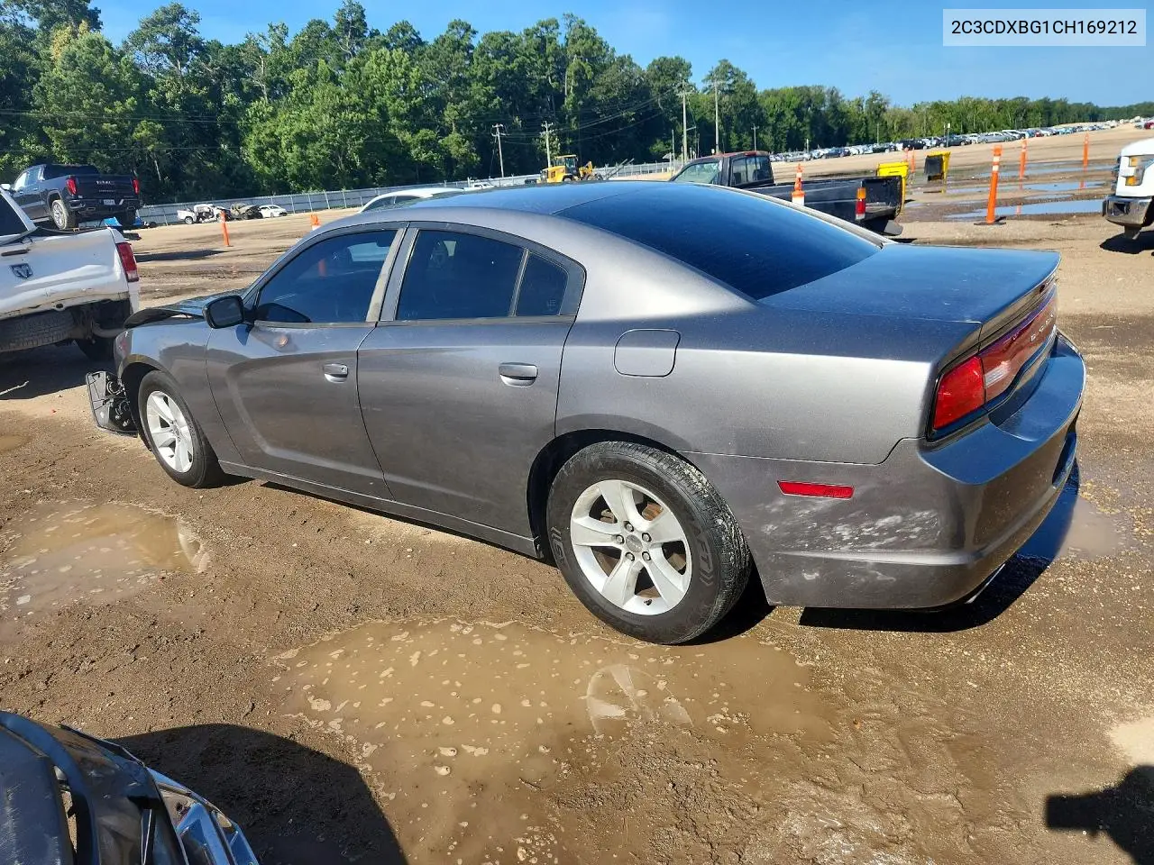 2C3CDXBG1CH169212 2012 Dodge Charger Se