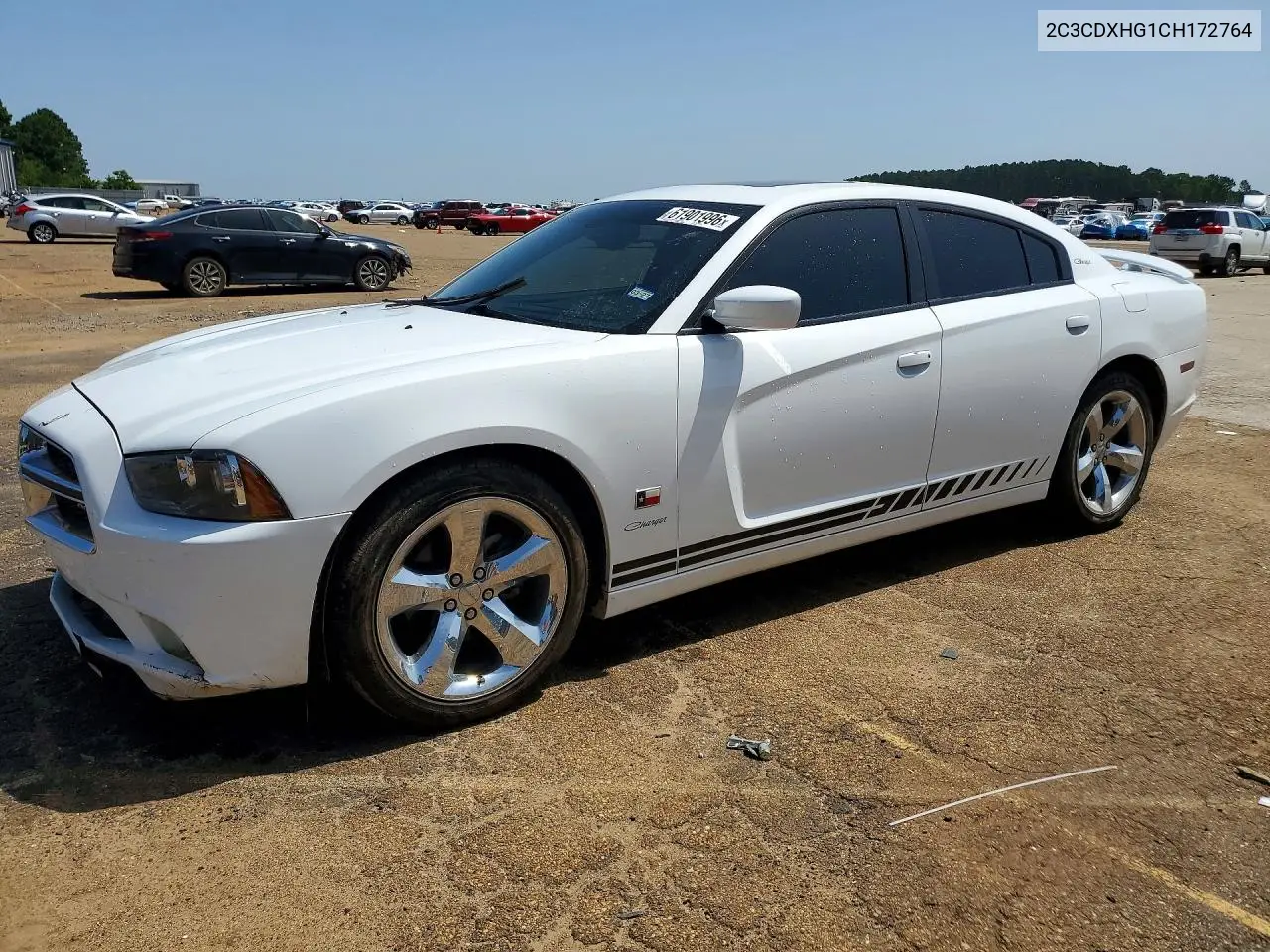 2012 Dodge Charger Sxt VIN: 2C3CDXHG1CH172764 Lot: 61901996