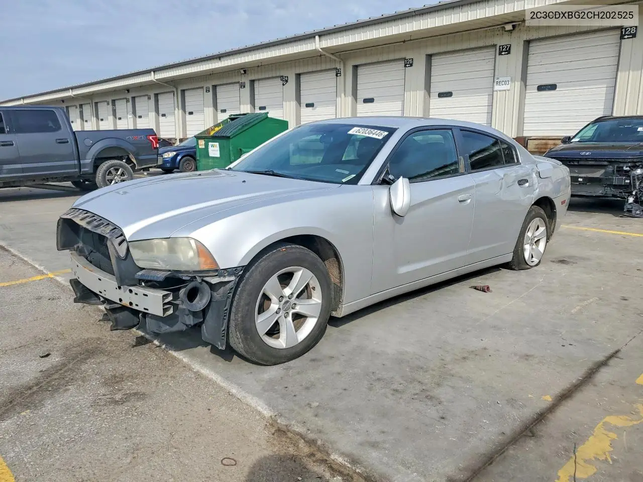 2012 Dodge Charger Se VIN: 2C3CDXBG2CH202525 Lot: 62036446