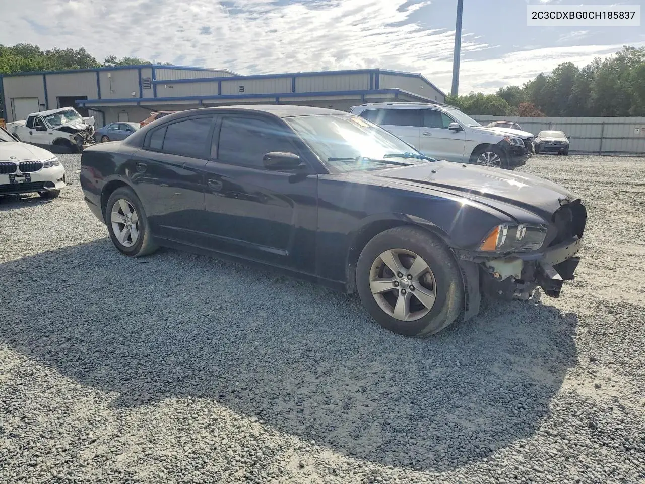 2012 Dodge Charger Se VIN: 2C3CDXBG0CH185837 Lot: 62065646