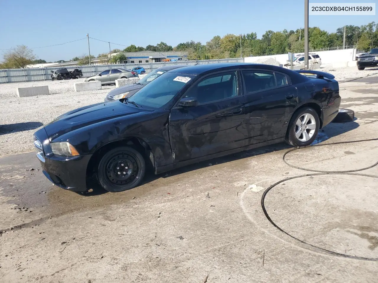 2C3CDXBG4CH155899 2012 Dodge Charger Se