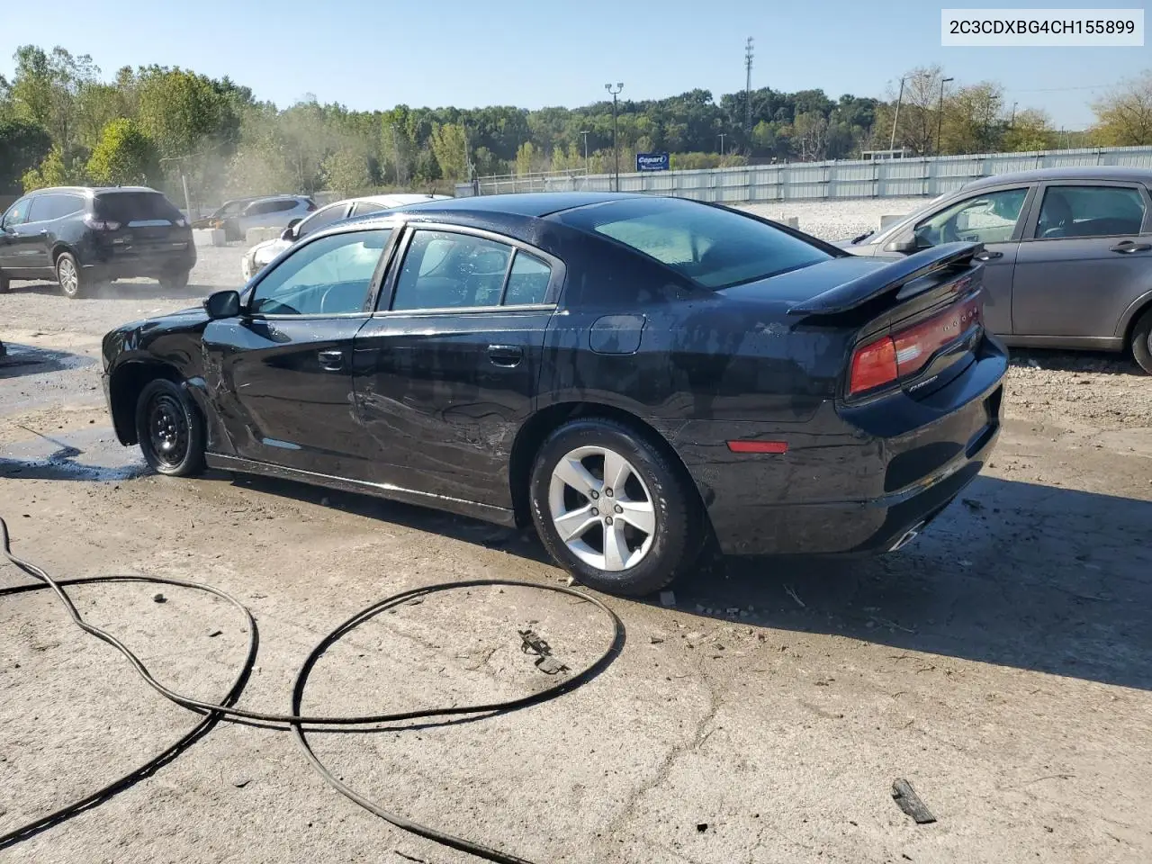 2C3CDXBG4CH155899 2012 Dodge Charger Se