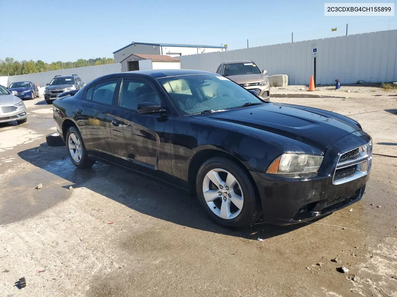 2C3CDXBG4CH155899 2012 Dodge Charger Se