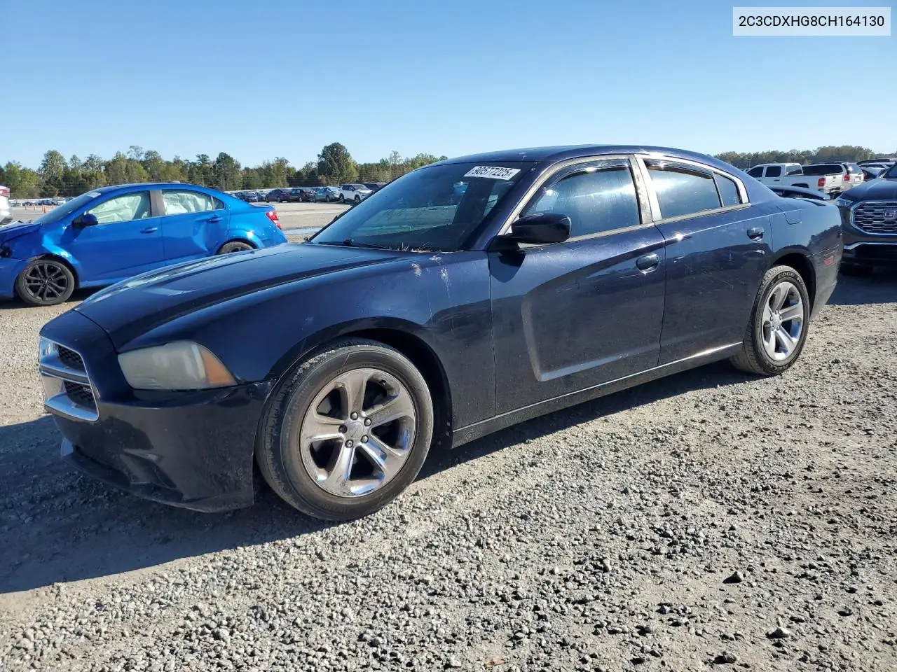 2C3CDXHG8CH164130 2012 Dodge Charger Sxt