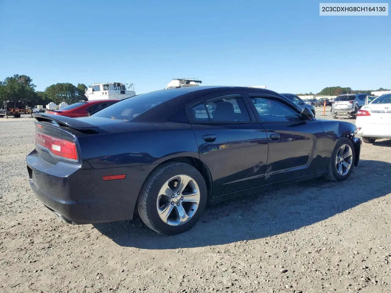 2C3CDXHG8CH164130 2012 Dodge Charger Sxt