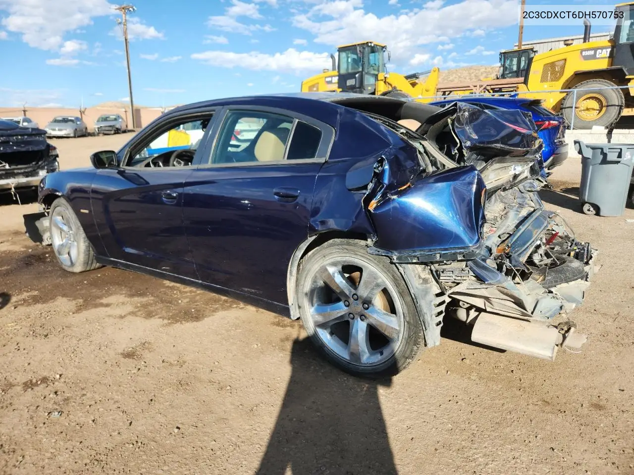 2C3CDXCT6DH570753 2013 Dodge Charger R/T