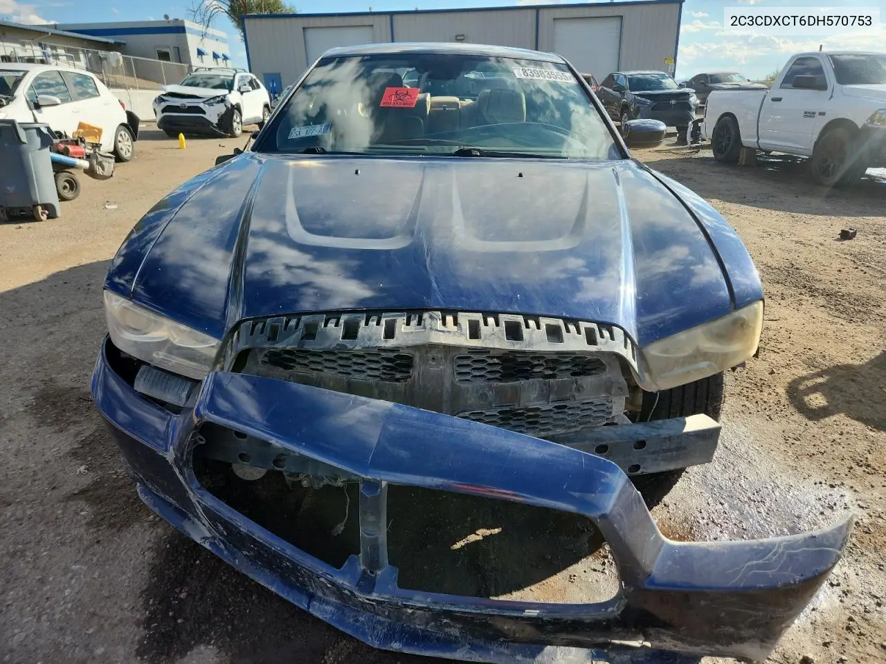 2C3CDXCT6DH570753 2013 Dodge Charger R/T