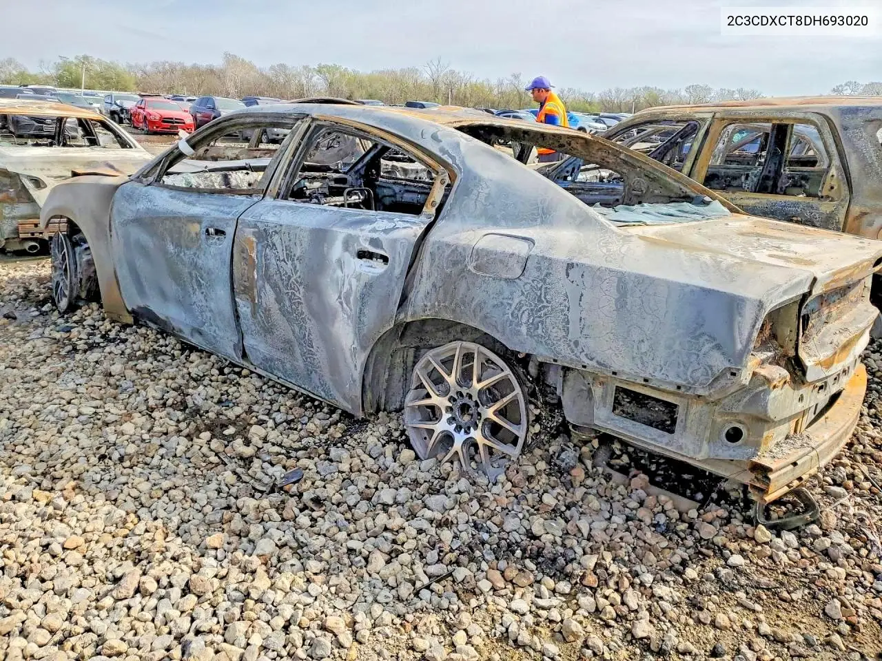 2C3CDXCT8DH693020 2013 Dodge Charger R