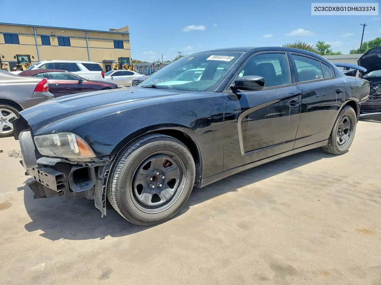 2013 Dodge Charger Se VIN: 2C3CDXBG1DH633374 Lot: 58933176
