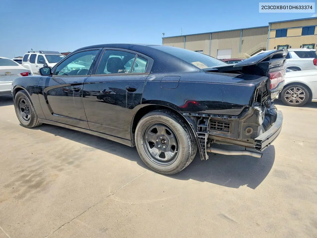 2013 Dodge Charger Se VIN: 2C3CDXBG1DH633374 Lot: 58933176