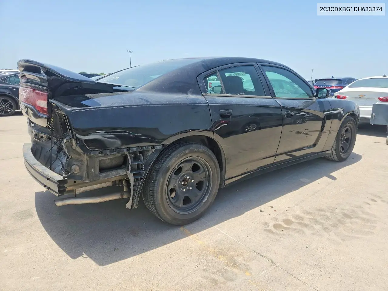 2013 Dodge Charger Se VIN: 2C3CDXBG1DH633374 Lot: 58933176