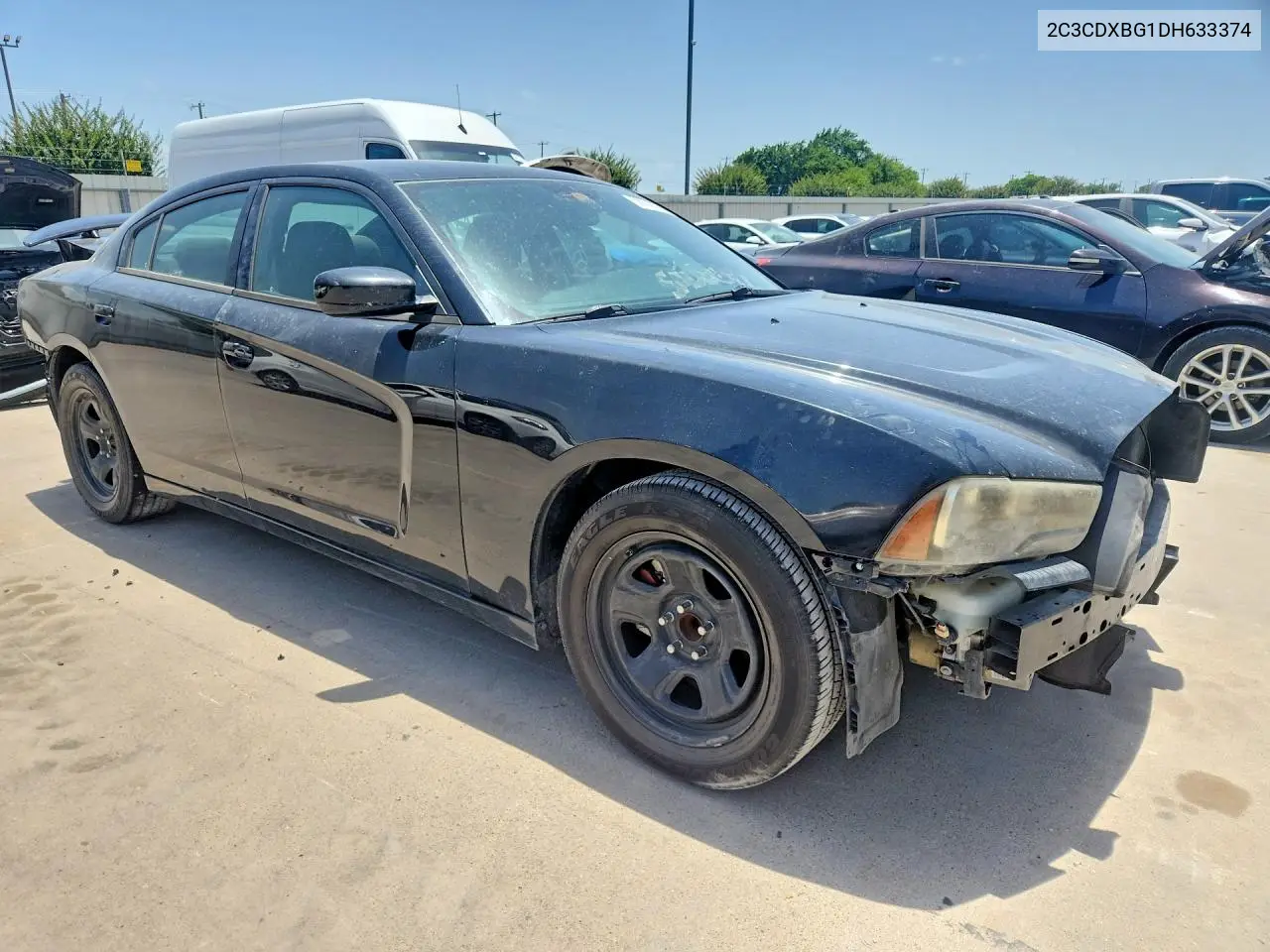 2013 Dodge Charger Se VIN: 2C3CDXBG1DH633374 Lot: 58933176