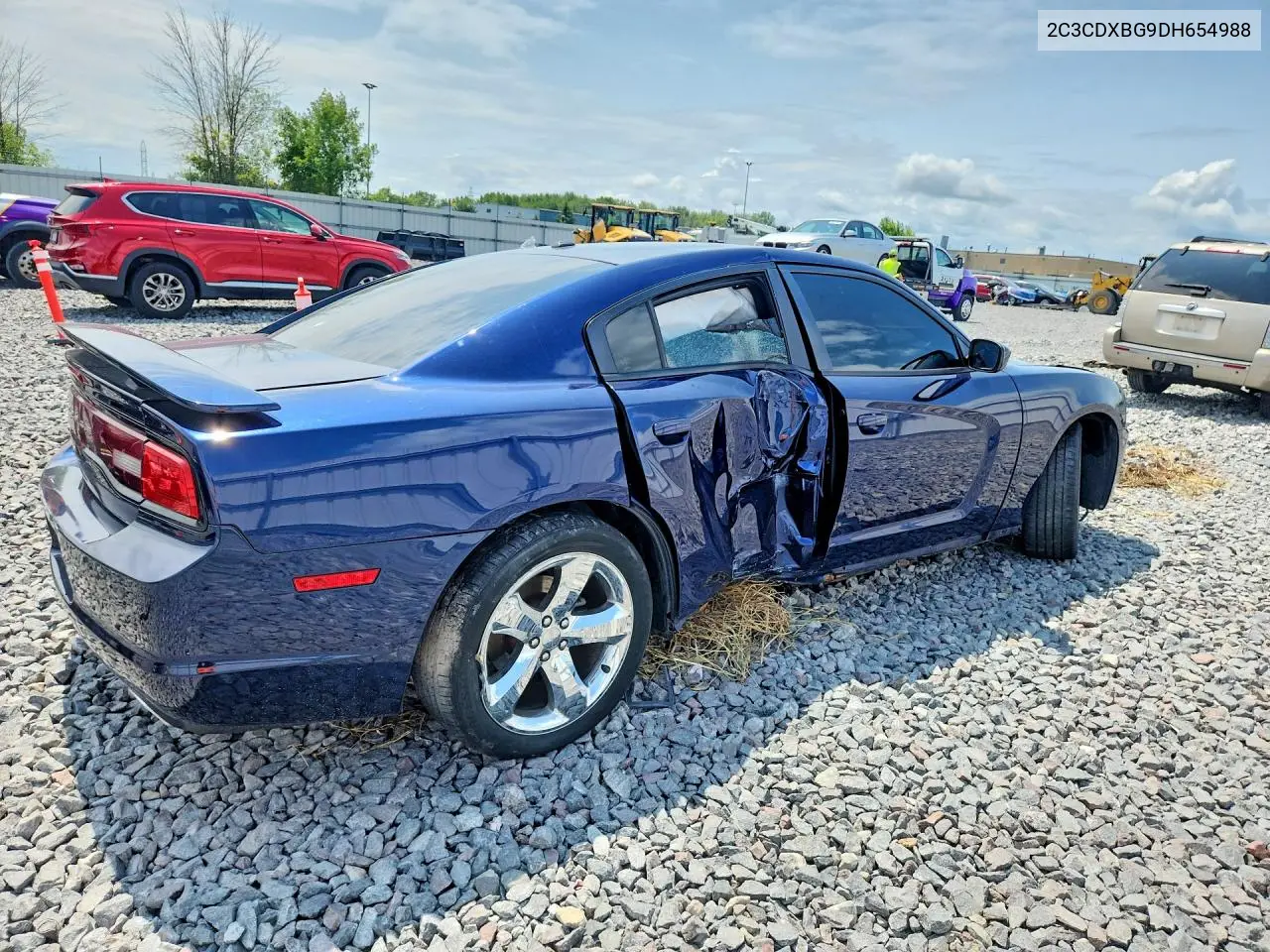 2013 Dodge Charger Se VIN: 2C3CDXBG9DH654988 Lot: 61294566