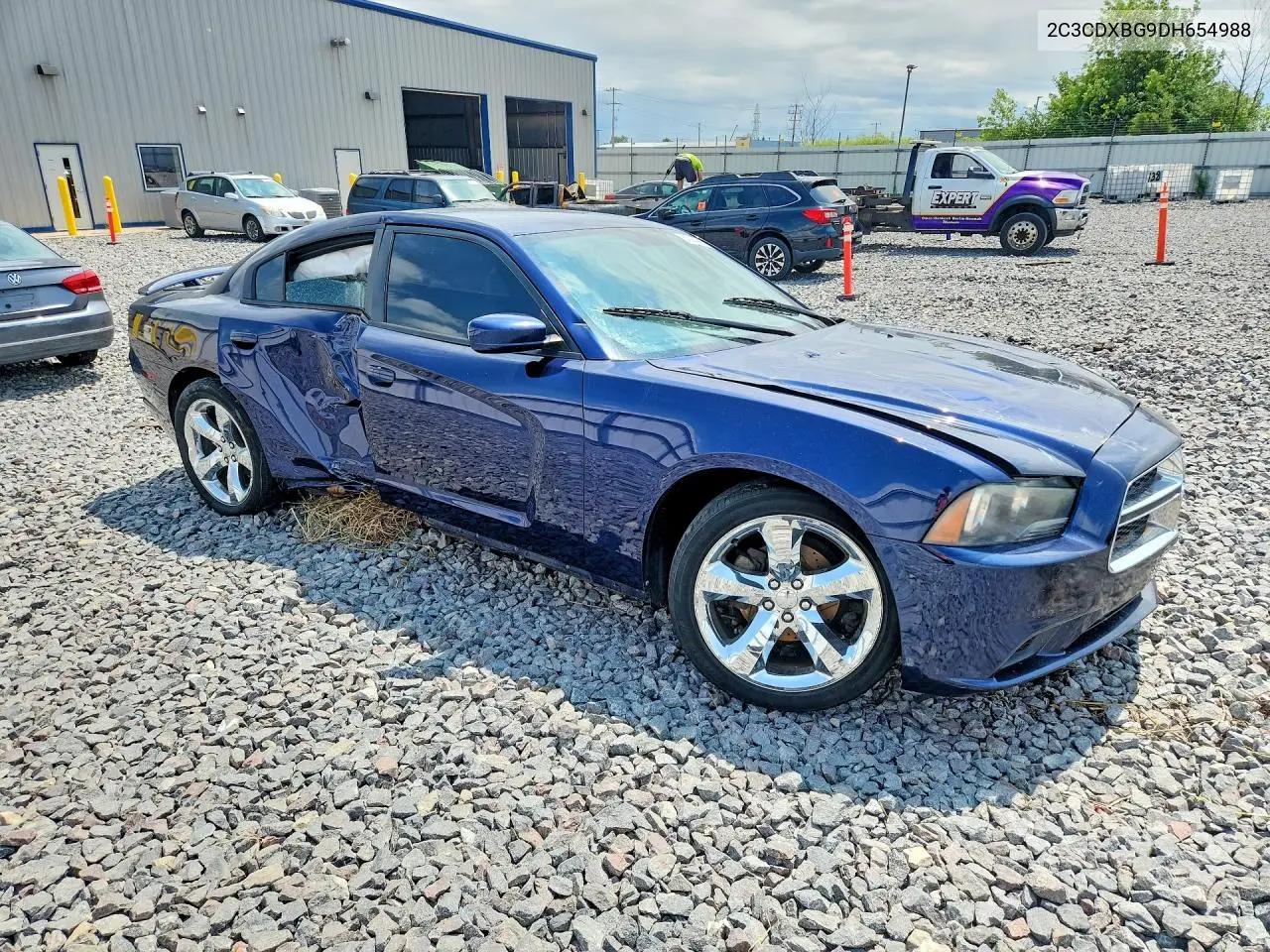 2013 Dodge Charger Se VIN: 2C3CDXBG9DH654988 Lot: 61294566