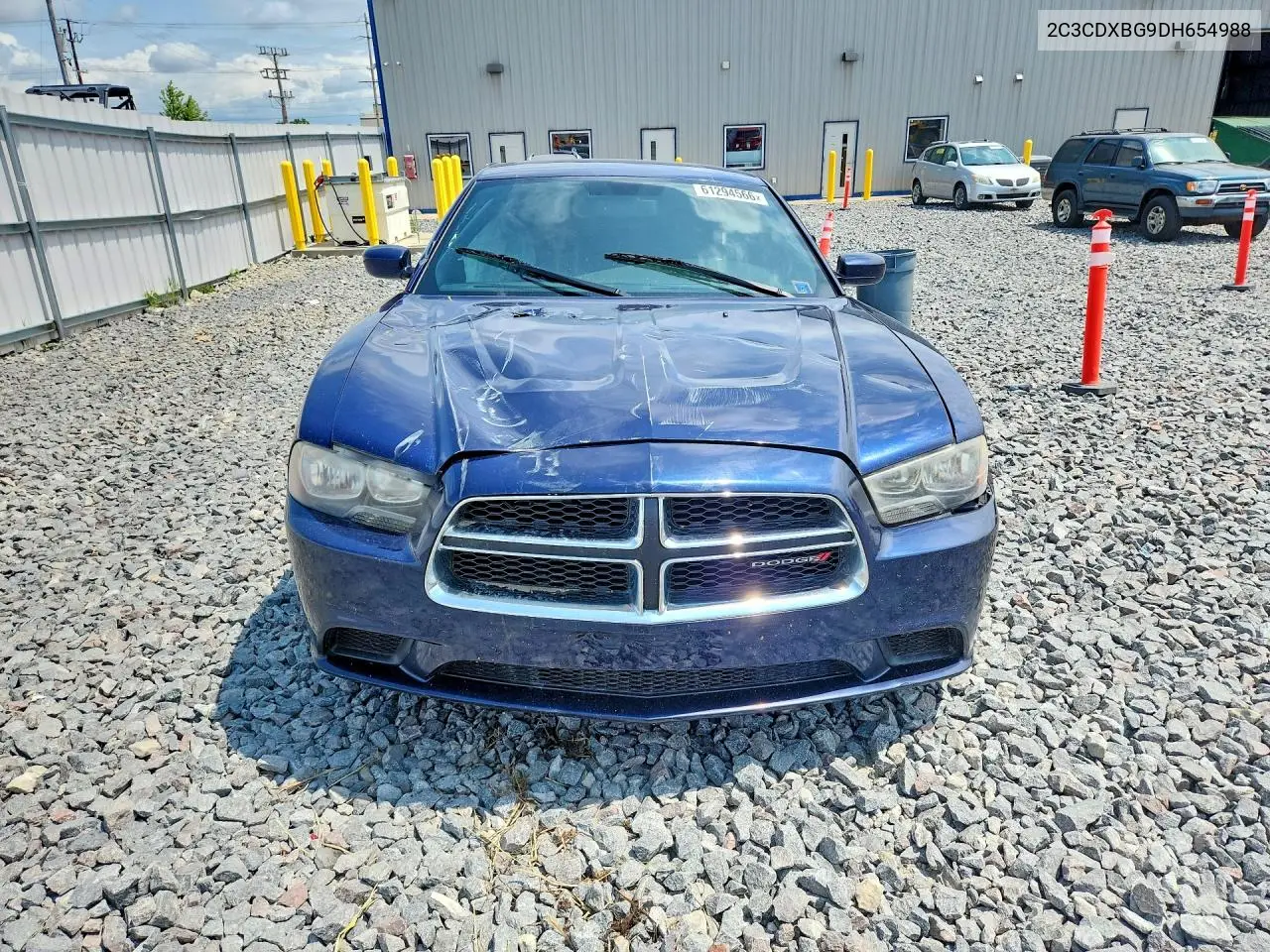 2013 Dodge Charger Se VIN: 2C3CDXBG9DH654988 Lot: 61294566