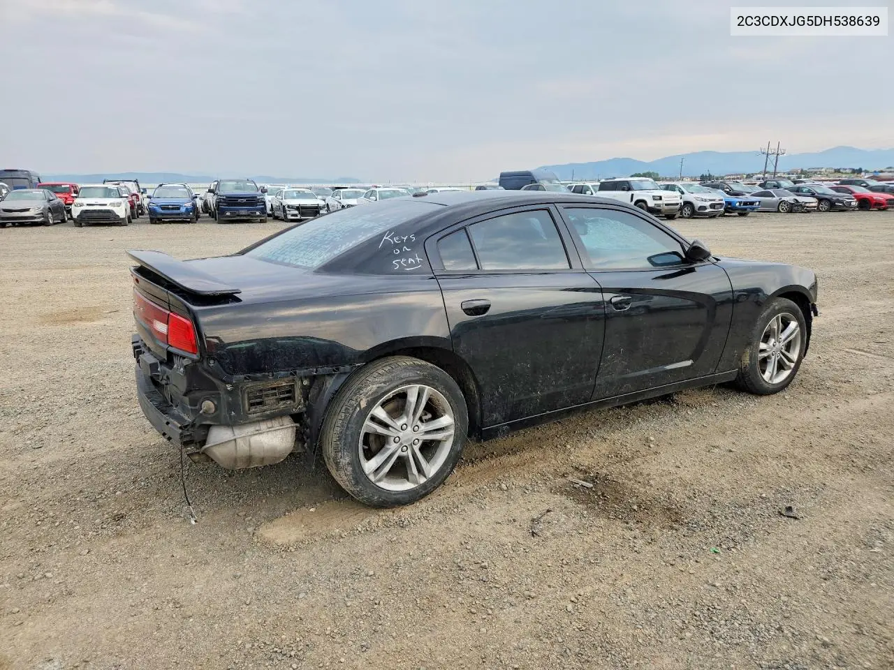 2013 Dodge Charger Sxt VIN: 2C3CDXJG5DH538639 Lot: 61906586