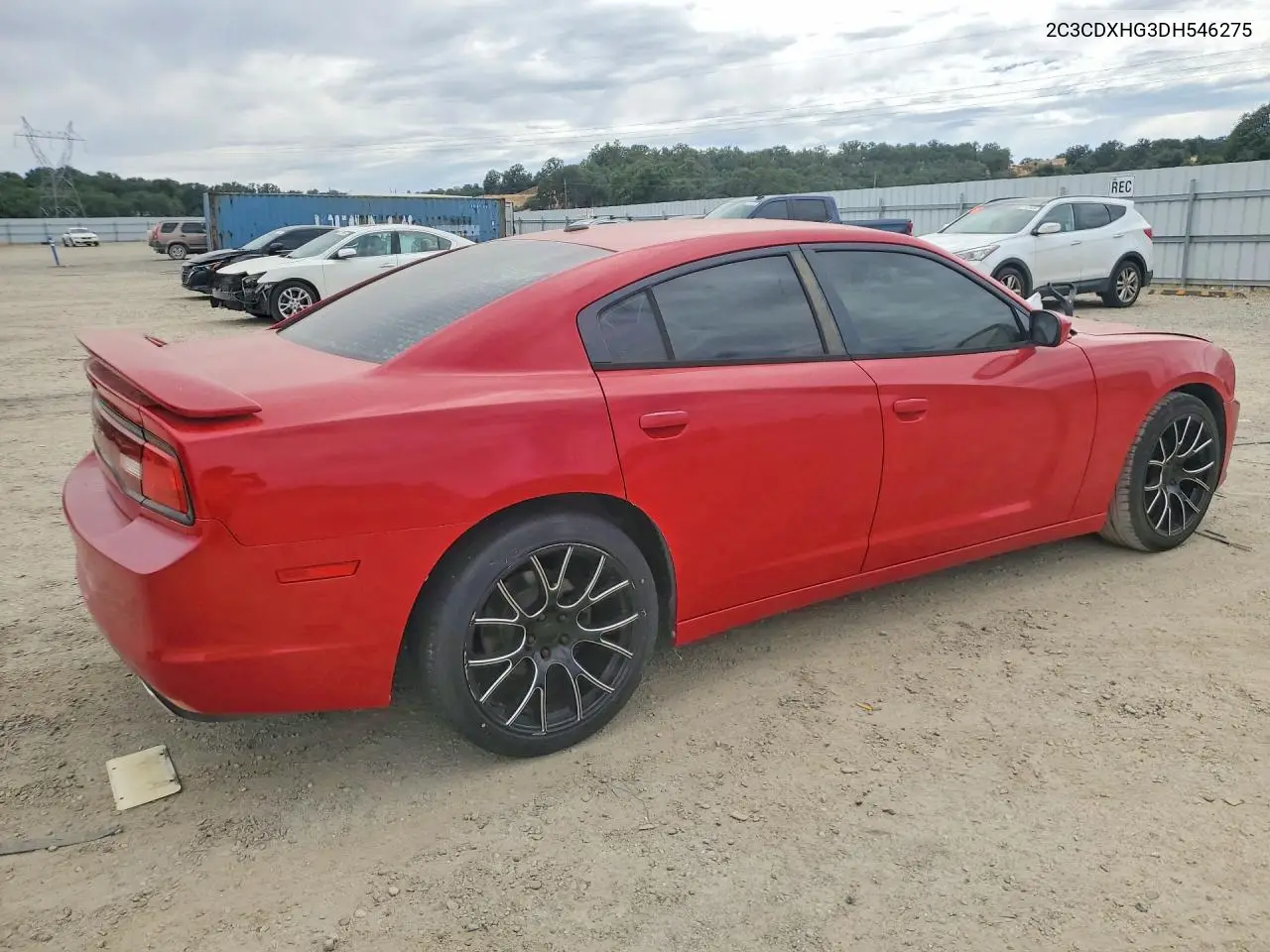 2C3CDXHG3DH546275 2013 Dodge Charger Sxt