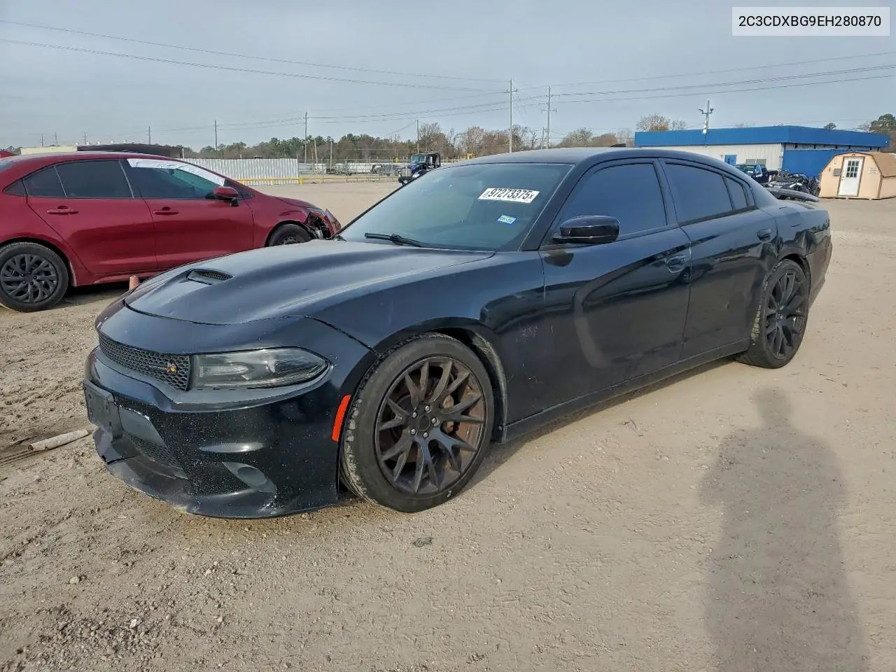 2C3CDXBG9EH280870 2014 Dodge Charger