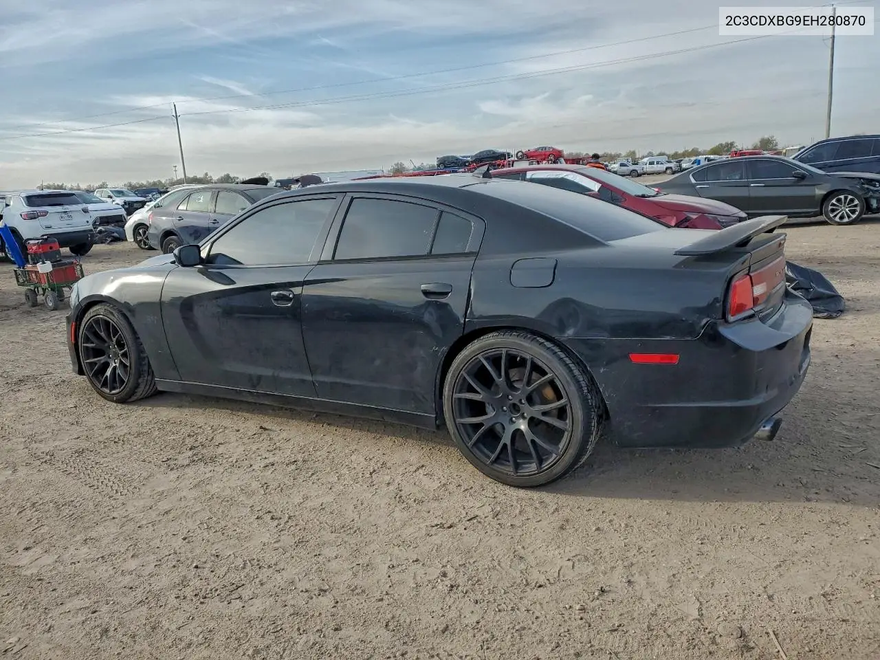 2C3CDXBG9EH280870 2014 Dodge Charger