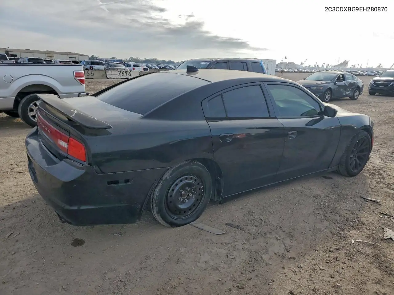 2C3CDXBG9EH280870 2014 Dodge Charger