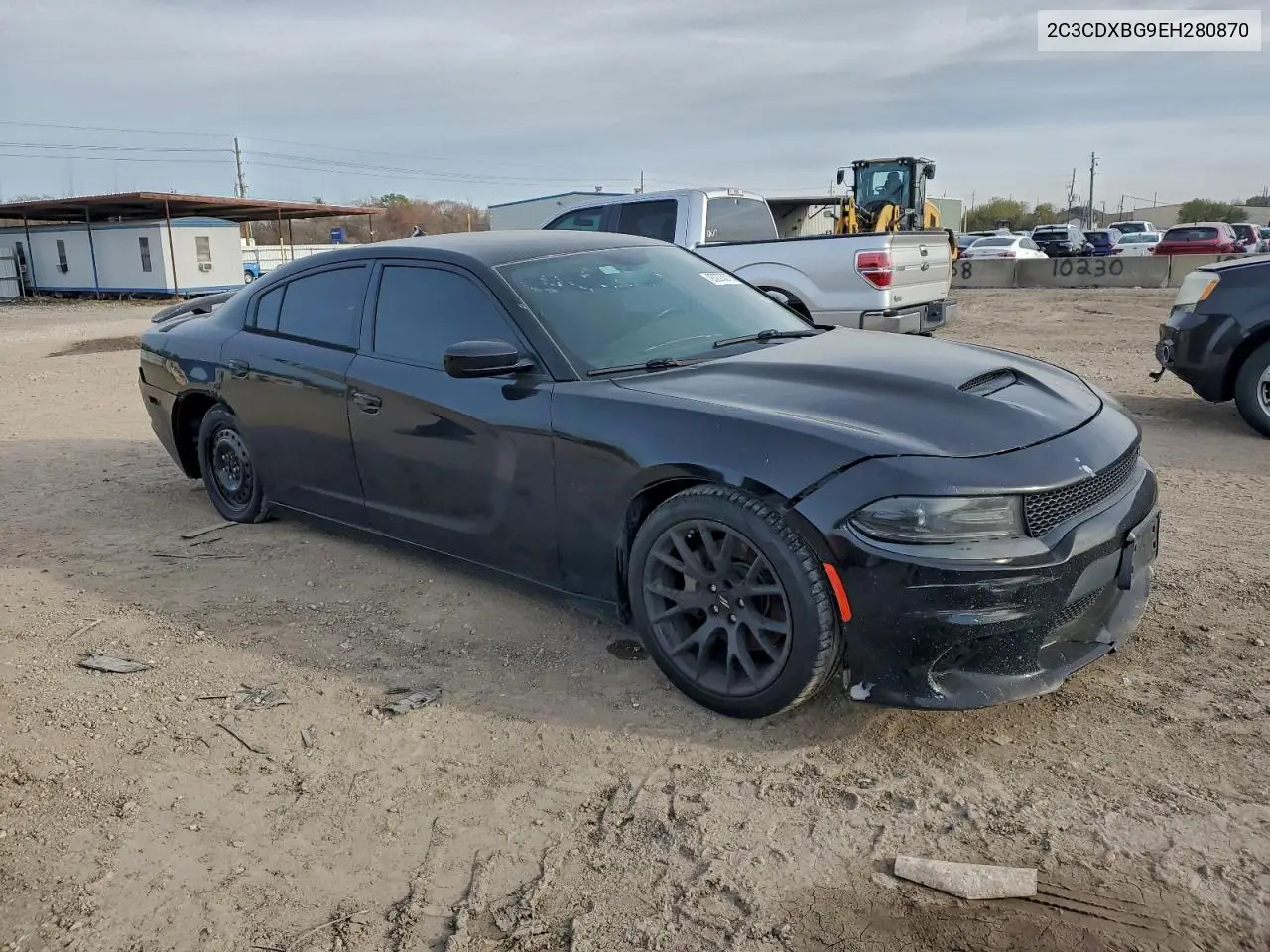 2C3CDXBG9EH280870 2014 Dodge Charger