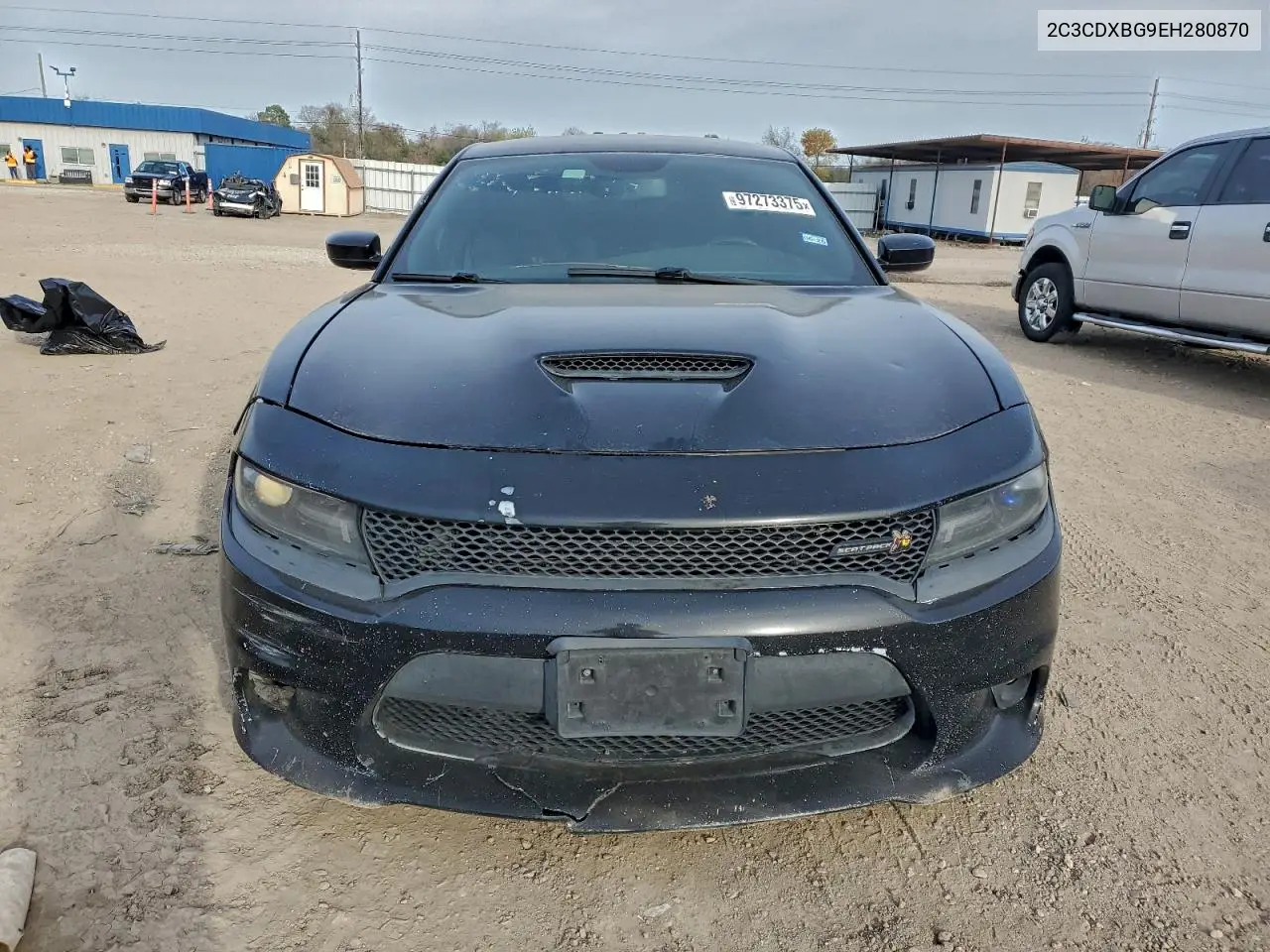 2C3CDXBG9EH280870 2014 Dodge Charger