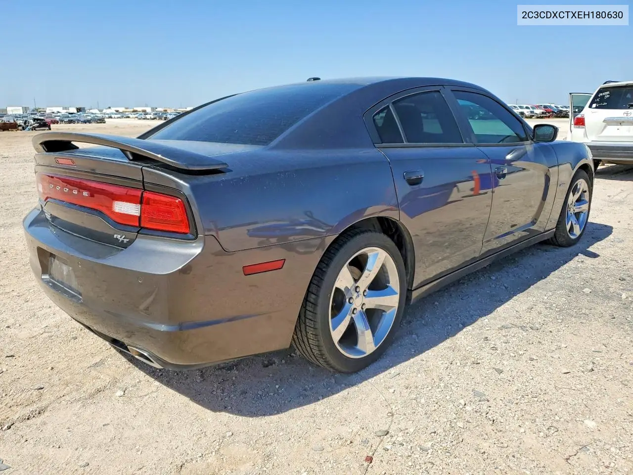 2014 Dodge Charger R VIN: 2C3CDXCTXEH180630 Lot: 57561616
