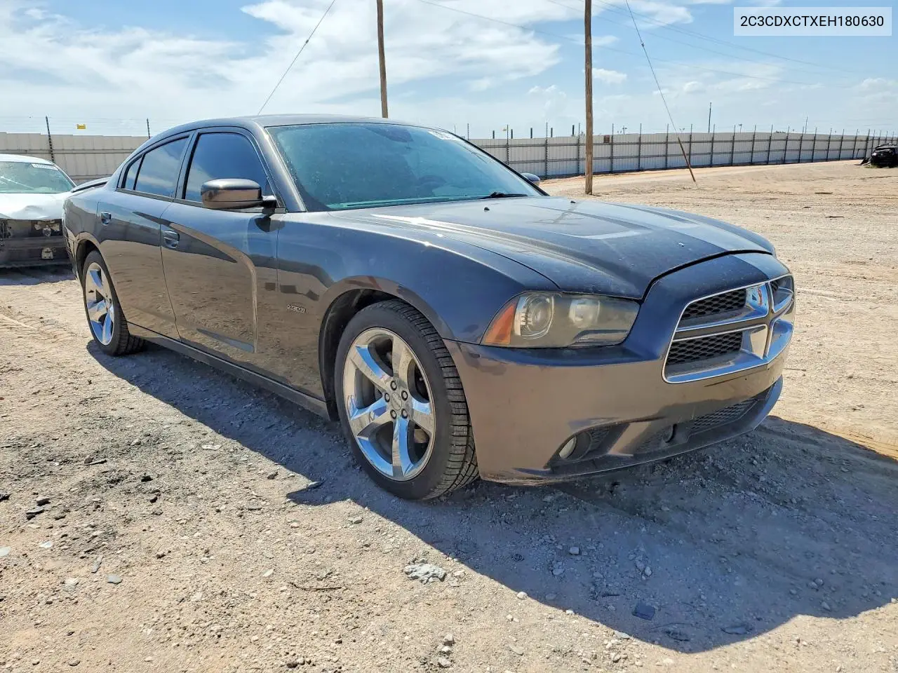 2014 Dodge Charger R VIN: 2C3CDXCTXEH180630 Lot: 57561616