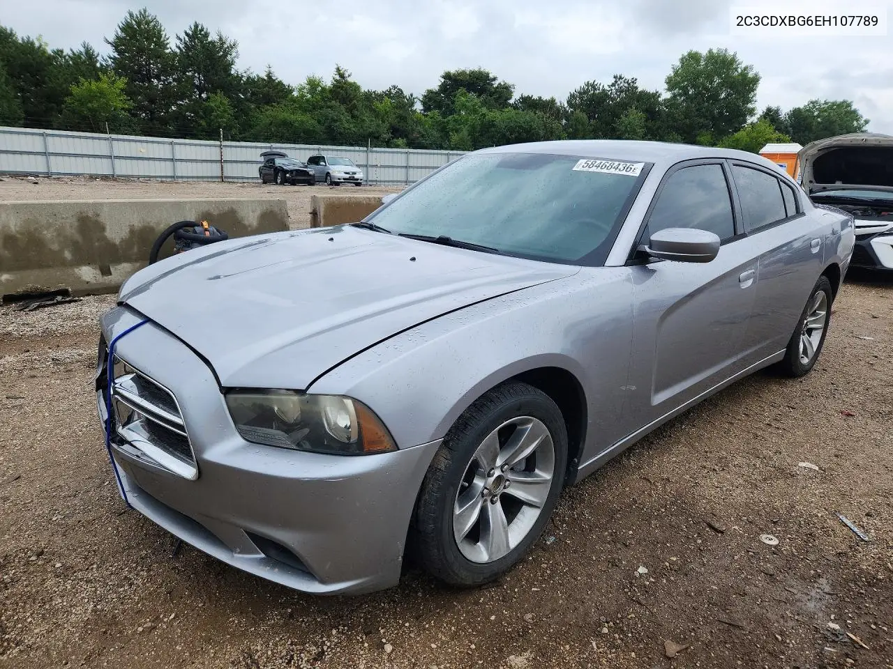 2014 Dodge Charger Se VIN: 2C3CDXBG6EH107789 Lot: 58468436