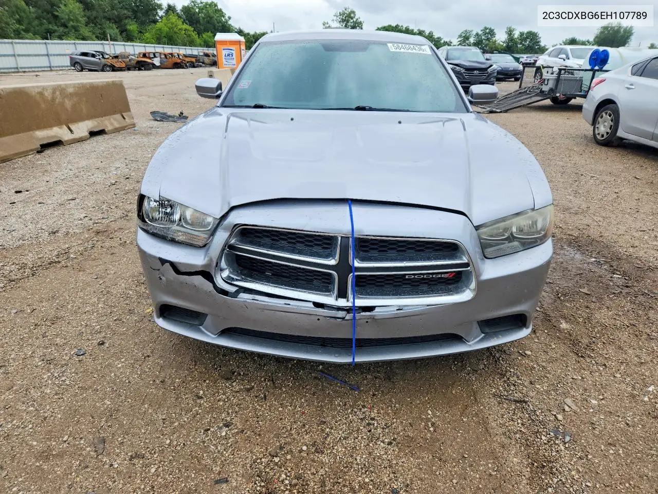2014 Dodge Charger Se VIN: 2C3CDXBG6EH107789 Lot: 58468436
