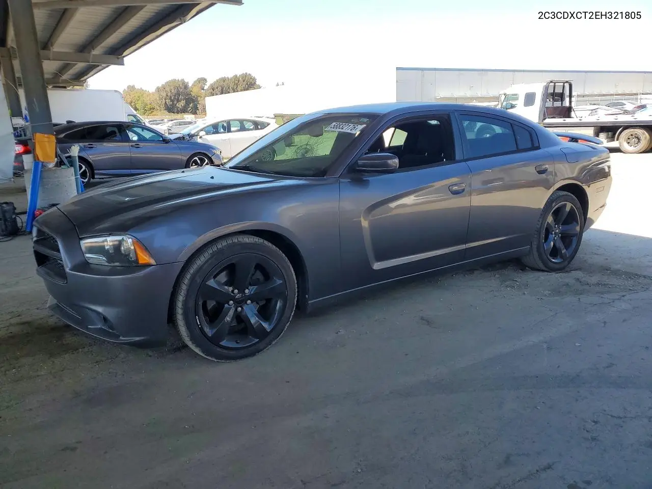 2014 Dodge Charger R/T VIN: 2C3CDXCT2EH321805 Lot: 58832176