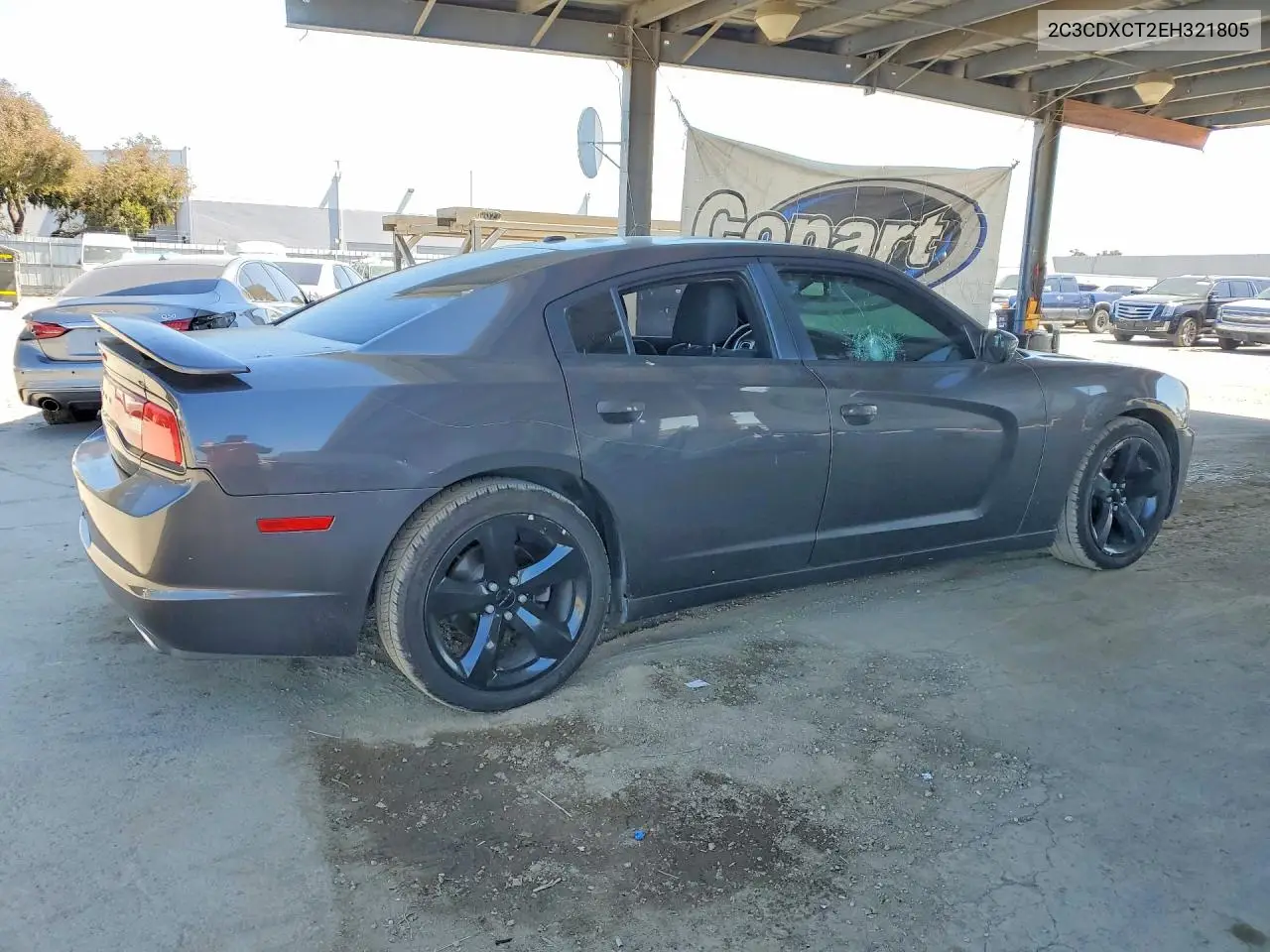 2014 Dodge Charger R/T VIN: 2C3CDXCT2EH321805 Lot: 58832176