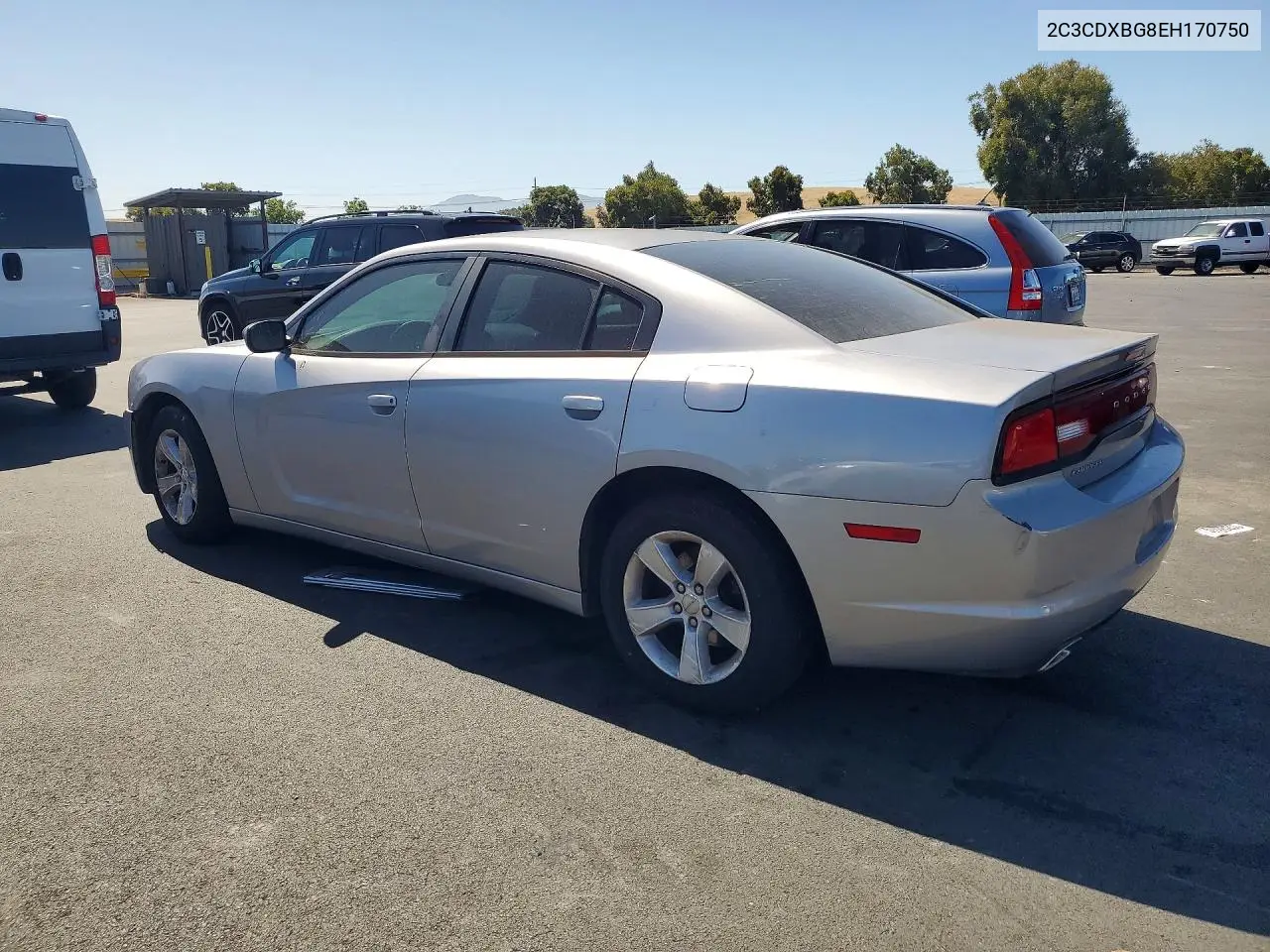 2014 Dodge Charger Se VIN: 2C3CDXBG8EH170750 Lot: 59316256