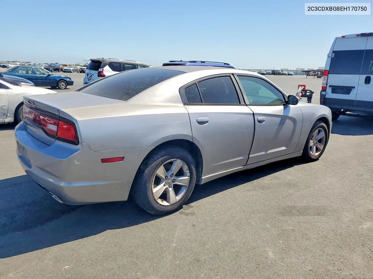 2014 Dodge Charger Se VIN: 2C3CDXBG8EH170750 Lot: 59316256