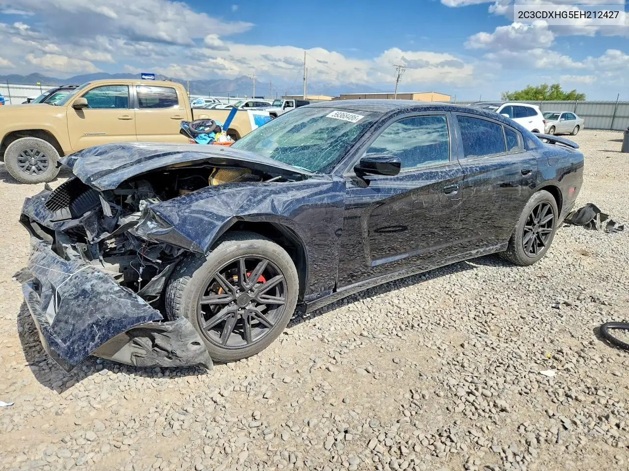 2C3CDXHG5EH212427 2014 Dodge Charger Sxt