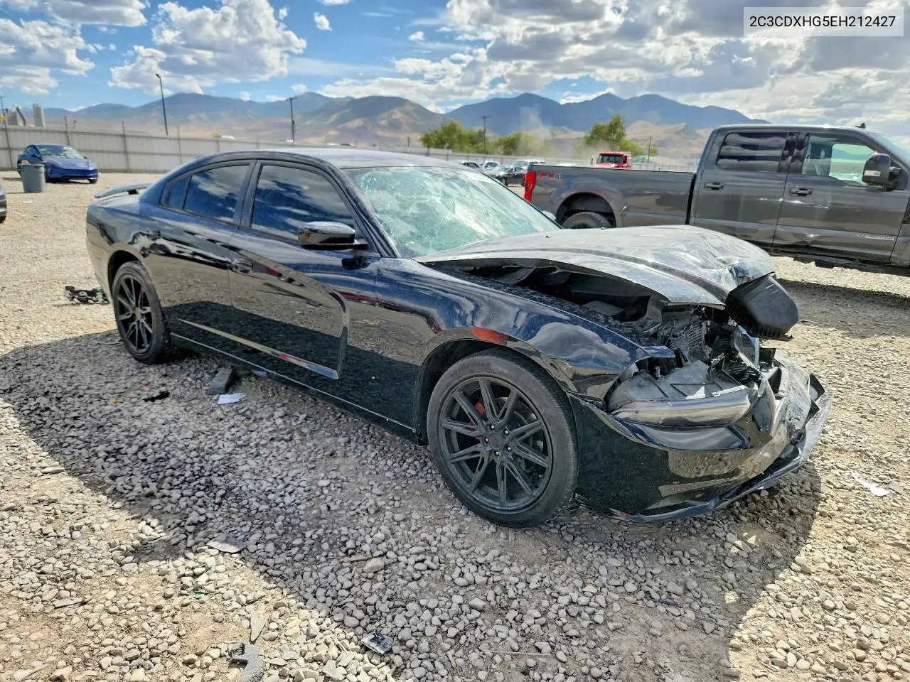 2C3CDXHG5EH212427 2014 Dodge Charger Sxt