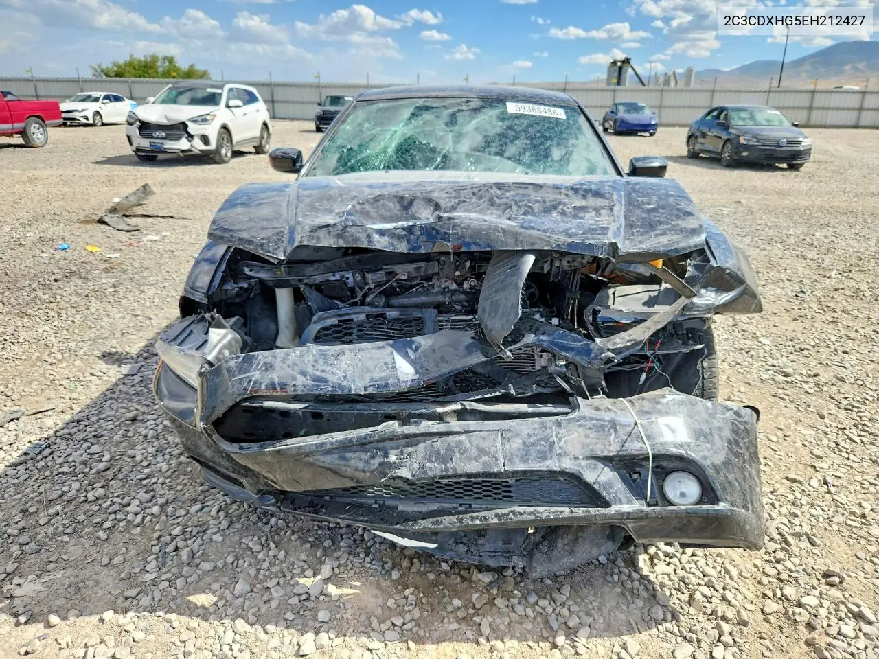2C3CDXHG5EH212427 2014 Dodge Charger Sxt