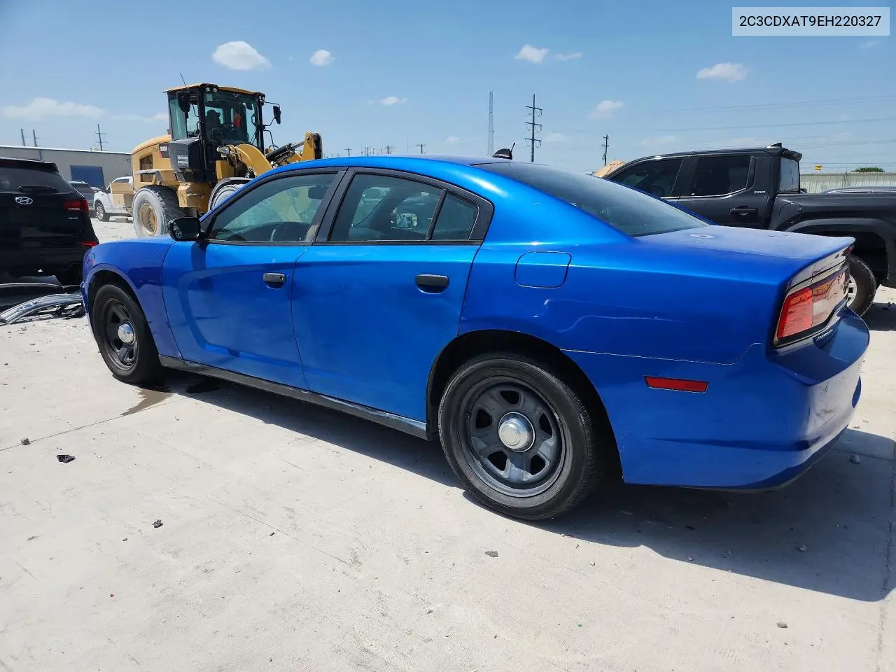 2014 Dodge Charger Police VIN: 2C3CDXAT9EH220327 Lot: 60680826