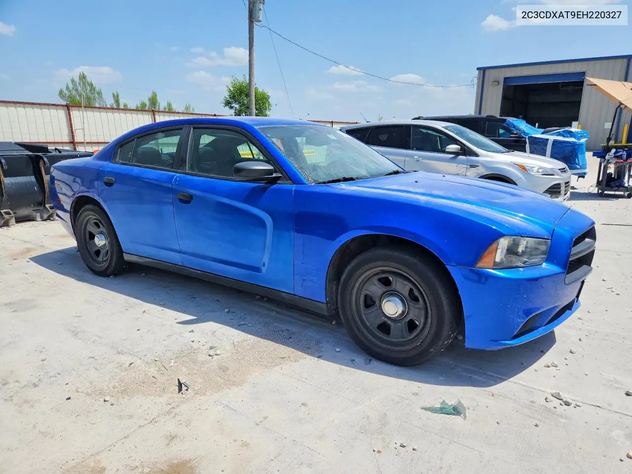 2014 Dodge Charger Police VIN: 2C3CDXAT9EH220327 Lot: 60680826