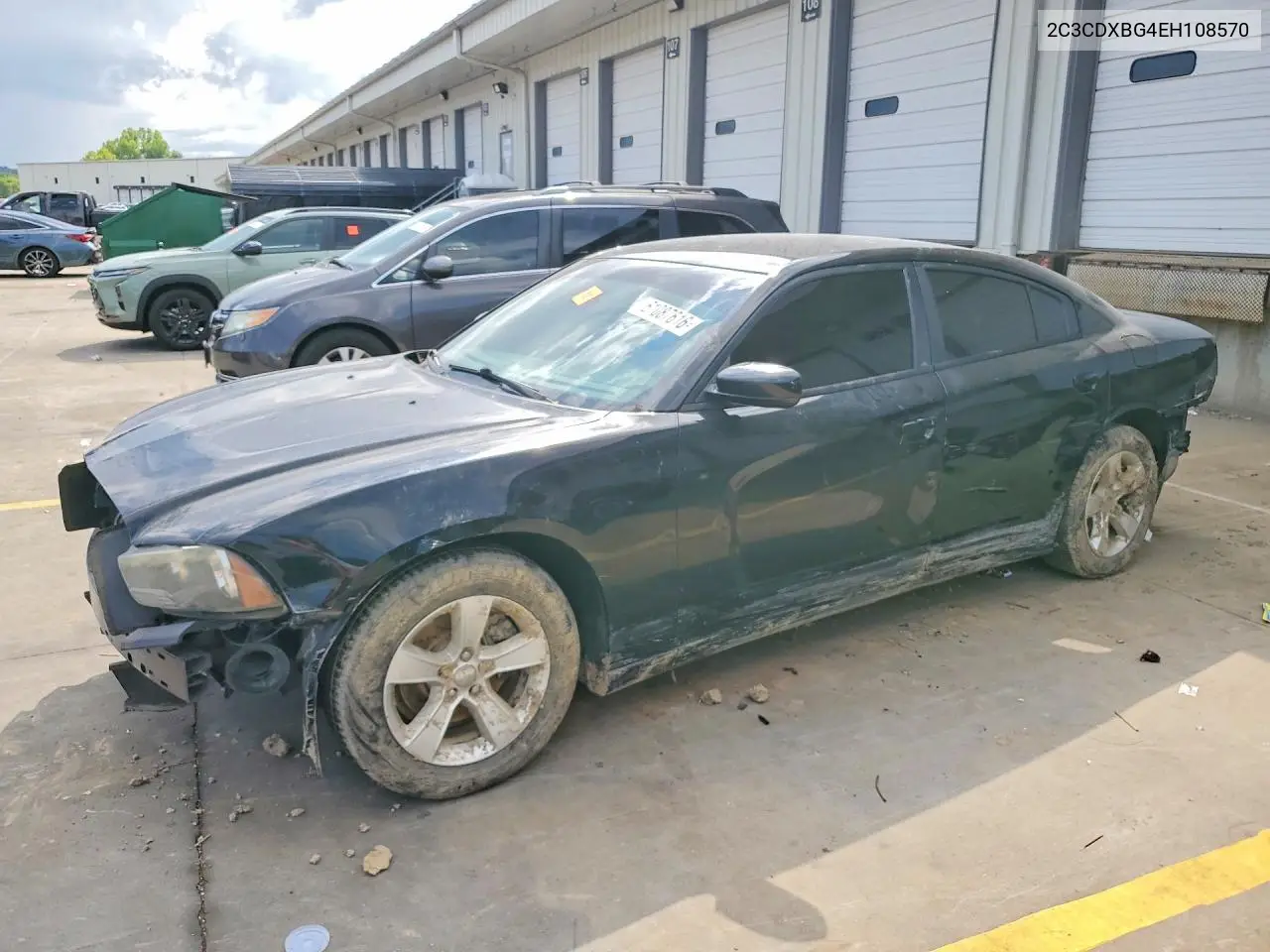 2014 Dodge Charger Se VIN: 2C3CDXBG4EH108570 Lot: 61087616