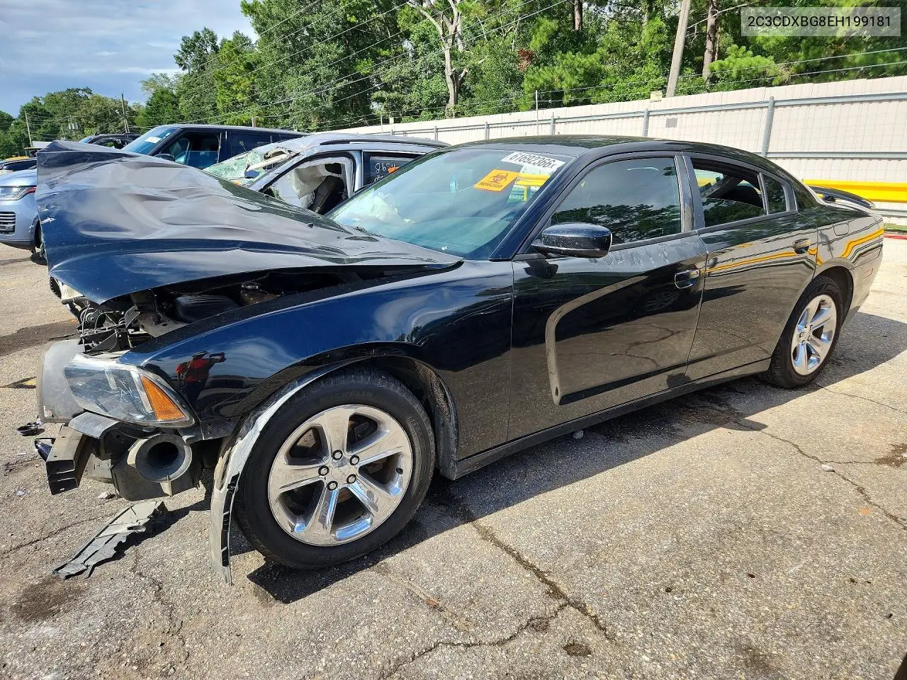 2014 Dodge Charger Se VIN: 2C3CDXBG8EH199181 Lot: 61692366