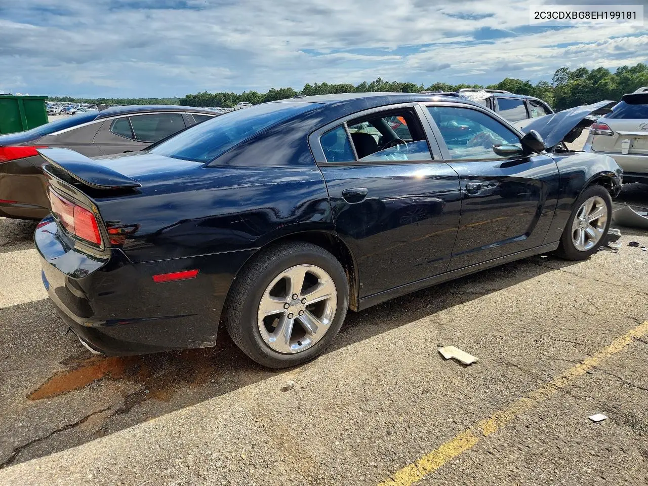 2014 Dodge Charger Se VIN: 2C3CDXBG8EH199181 Lot: 61692366