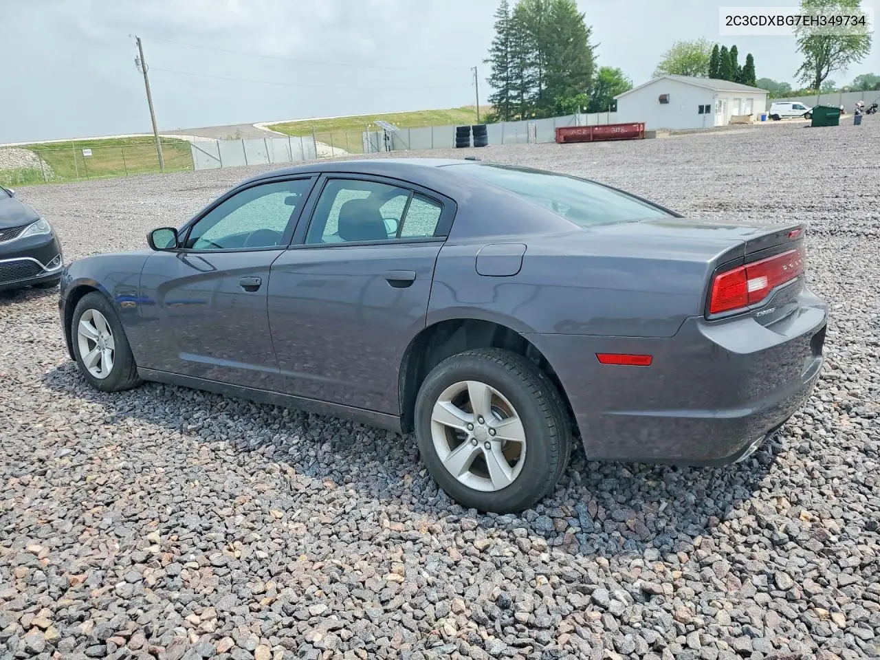 2014 Dodge Charger Se VIN: 2C3CDXBG7EH349734 Lot: 61926106