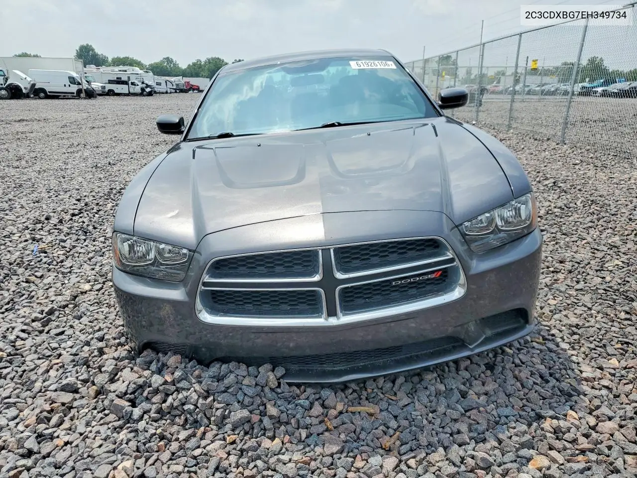 2014 Dodge Charger Se VIN: 2C3CDXBG7EH349734 Lot: 61926106