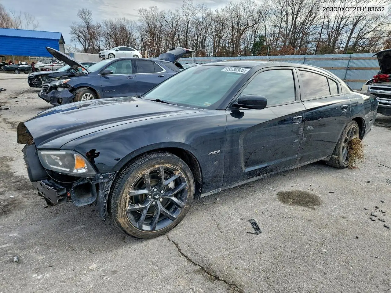 2C3CDXCT2EH183652 2014 Dodge Charger R/T