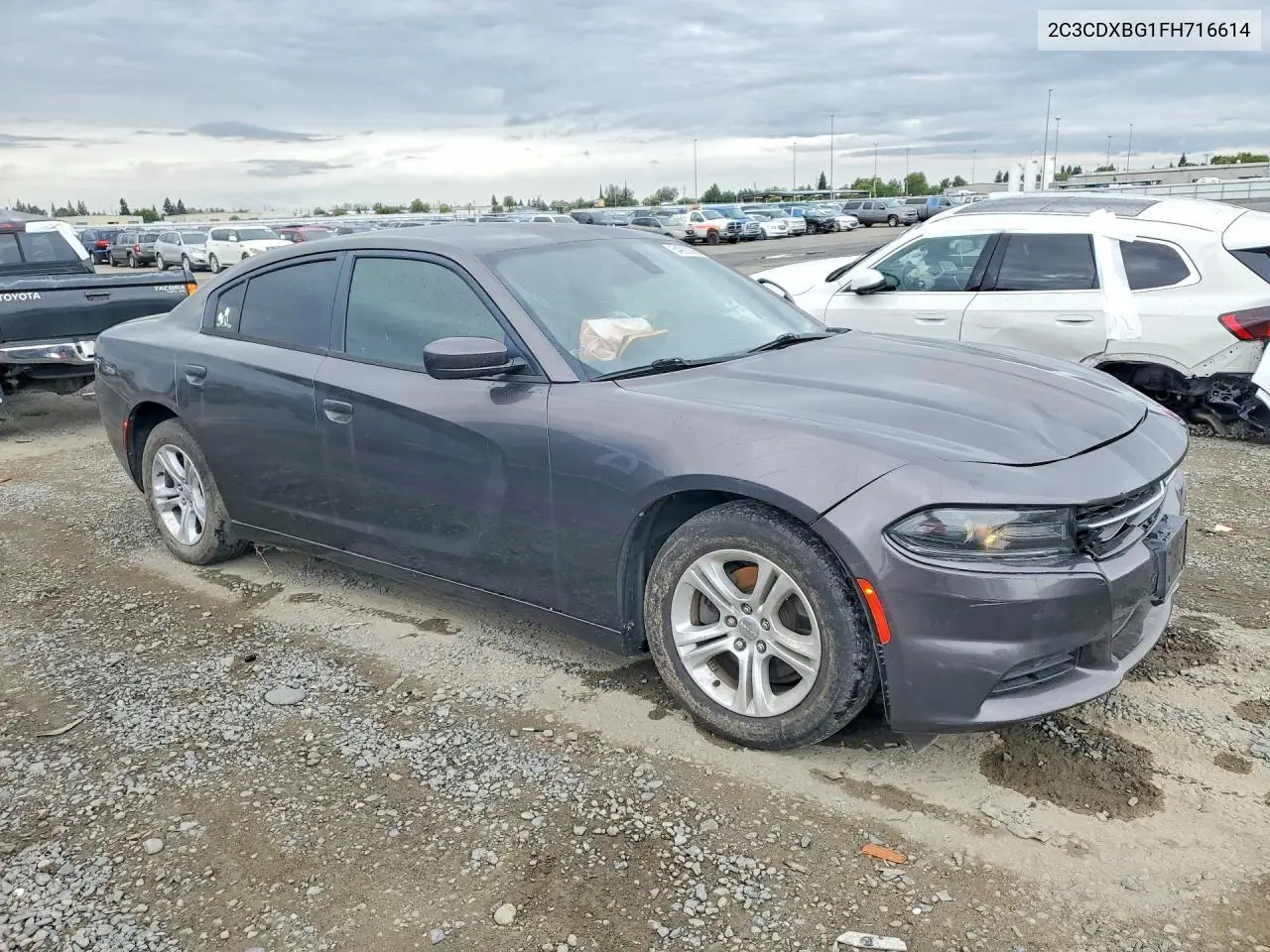 2015 Dodge Charger Se VIN: 2C3CDXBG1FH716614 Lot: 54900396