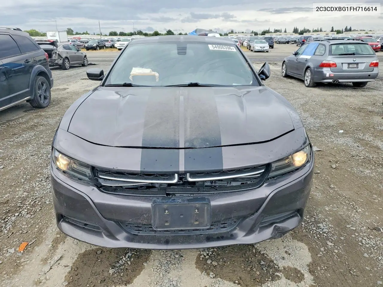 2015 Dodge Charger Se VIN: 2C3CDXBG1FH716614 Lot: 54900396