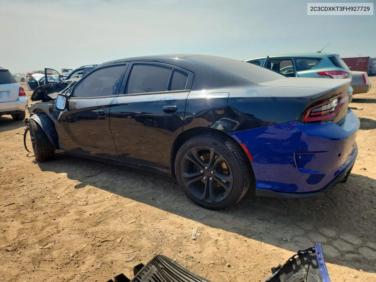 2015 Dodge Charger Police VIN: 2C3CDXKT3FH927729 Lot: 60762206