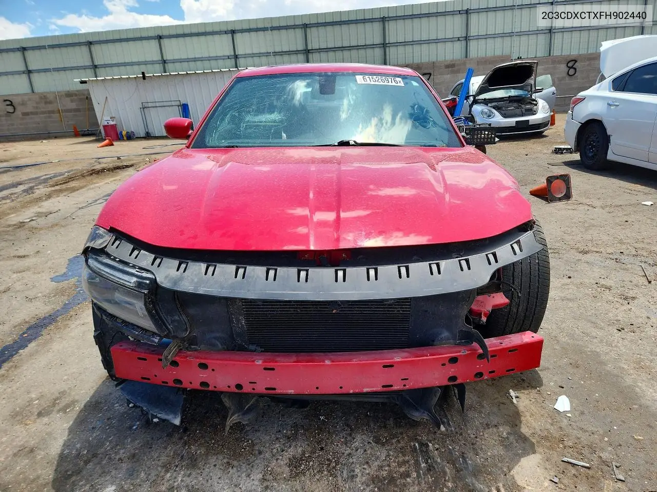 2015 Dodge Charger R/T VIN: 2C3CDXCTXFH902440 Lot: 61526976