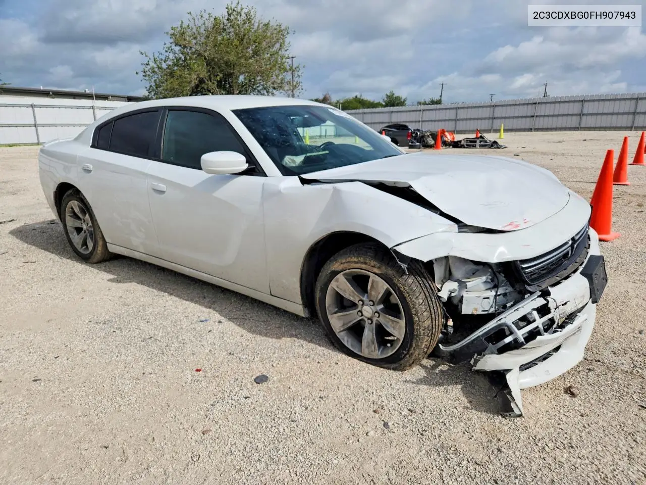 2015 Dodge Charger Se VIN: 2C3CDXBG0FH907943 Lot: 61598286